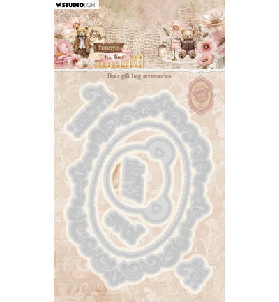SL Cutting Die - Bear gift bag accesories Teddy's Tea Time nr. 1079