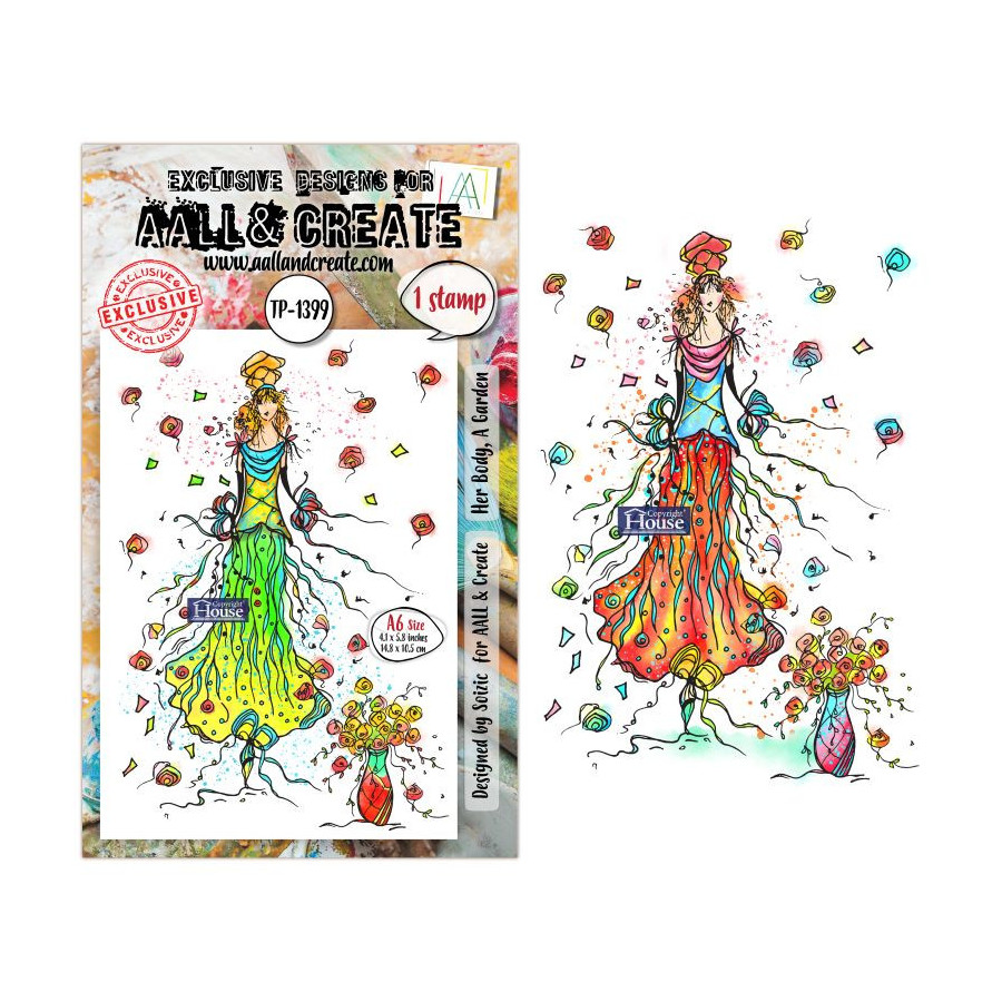 AALL & Create - Tampon Clear - 1399 -Her Body, A Garden