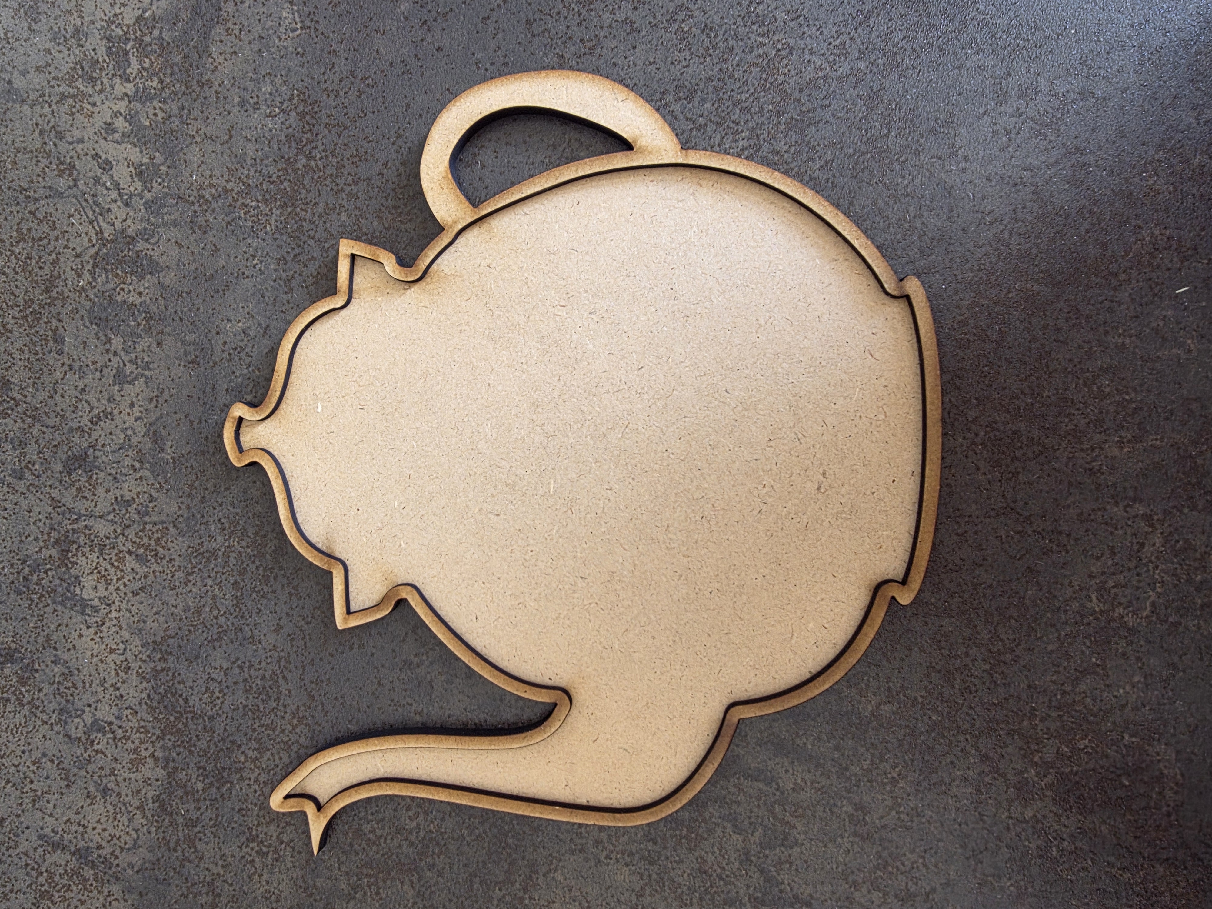 MDF - Teekanne 2  - 2tlg.