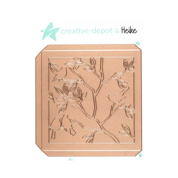 Creative Depot - Die - Lichtbox Groß - Seitenteil - Vogelgezwitscher