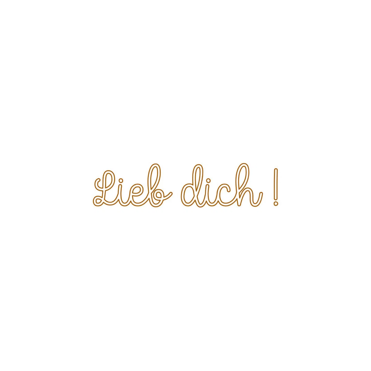 Creative Depot - Die - Smalltalk - Lieb Dich
