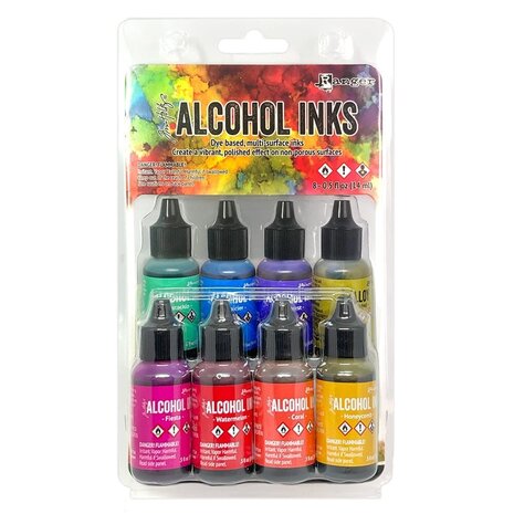 Ranger • Tim Holtz Alcohol Ink - Kit Spectrum Retro (8x0.5 fl oz)