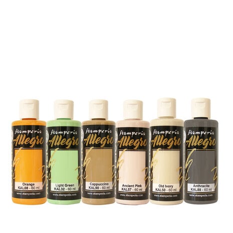 Stamperia - Furry Friends Allegro Paint Kit (6pcs)