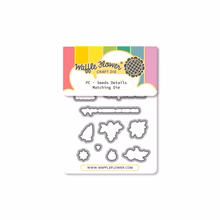 Waffle Flower - Postge Collage Seeds Details Matching Die