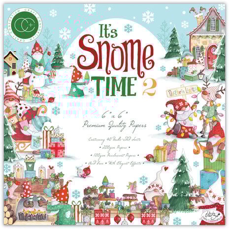 Craft Consortium - It's Snome Time 2 6x6 Inch Paper Pad