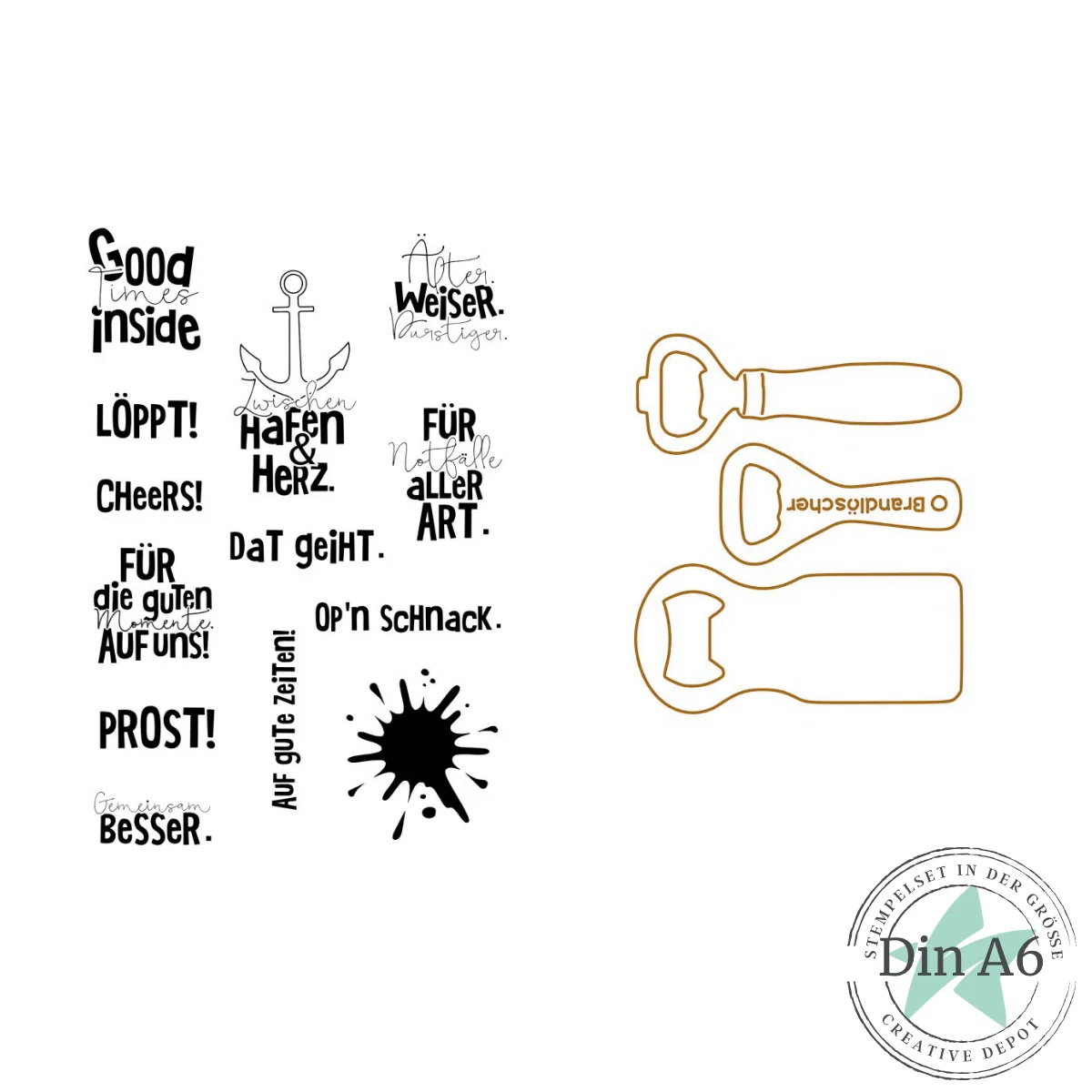 Creative Depot - Bundle - Dat geiht & Öffner Set