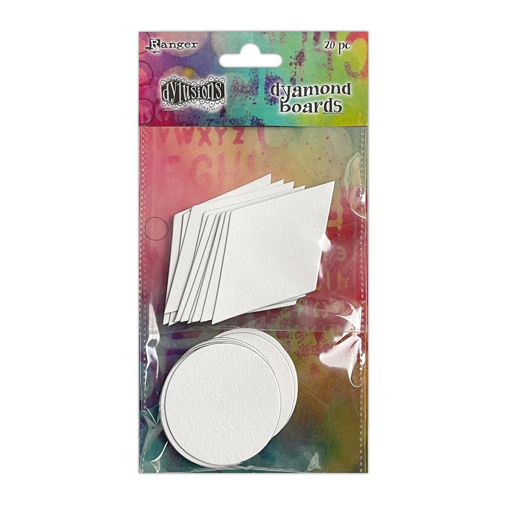 Dyan Reaveley Dylusions - Dyamond Boards - Circles And Diamonds 