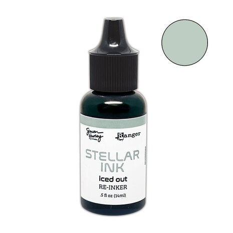 Ranger - Simon Hurley create. Stellar Iced Out Re-inker 0.5 fl oz