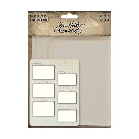 Idea-ology Tim Holtz Folio Folders Idea-ology Tim Holtz Folio Folders