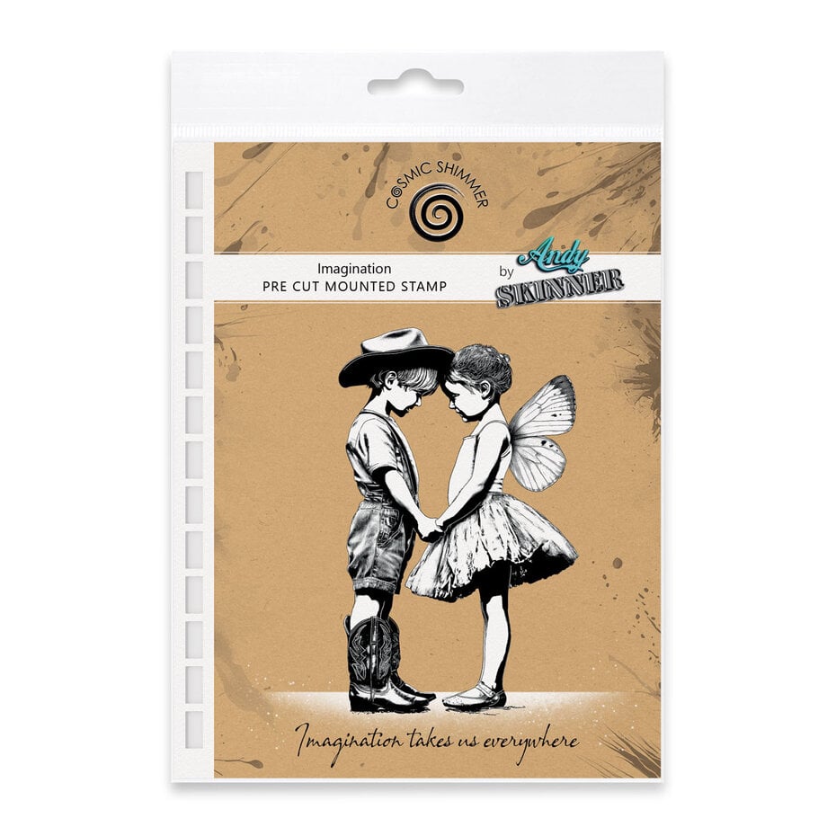 Katy Sue Designs - Andy Skinner Pre Cut Rubber Stamp Imagination