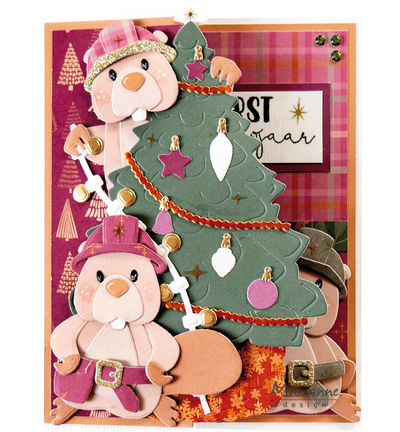 Marianne Design - Transparenter Stempel – Silhouette Art – Festliche Bäume