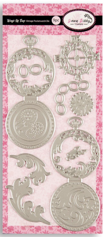 Dawn Bibby - Wings Of Time Vintage Pocketwatch Die DL Dawn Bibby - Wings Of Time Vintage Pocketwatch Die DL