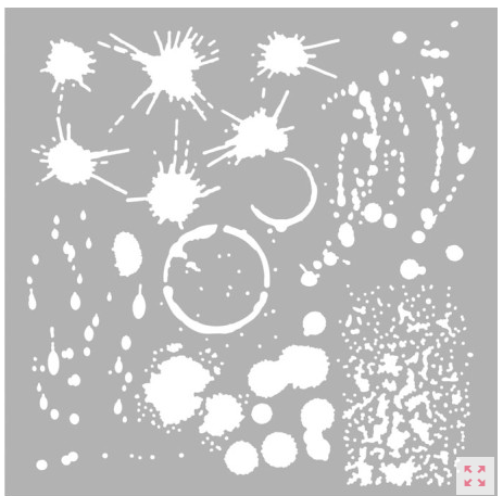 Memories4You Stencil (15x15) "Grunge" Memories4You Stencil (15x15) "Grunge"