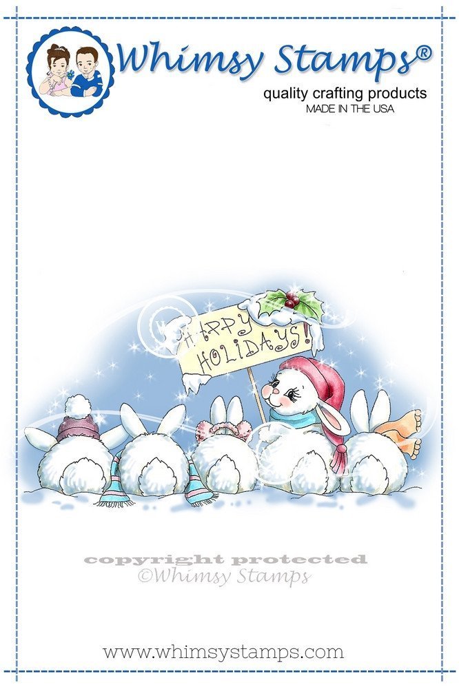 whimsy_stamps_christmas_bunny_row_c1261