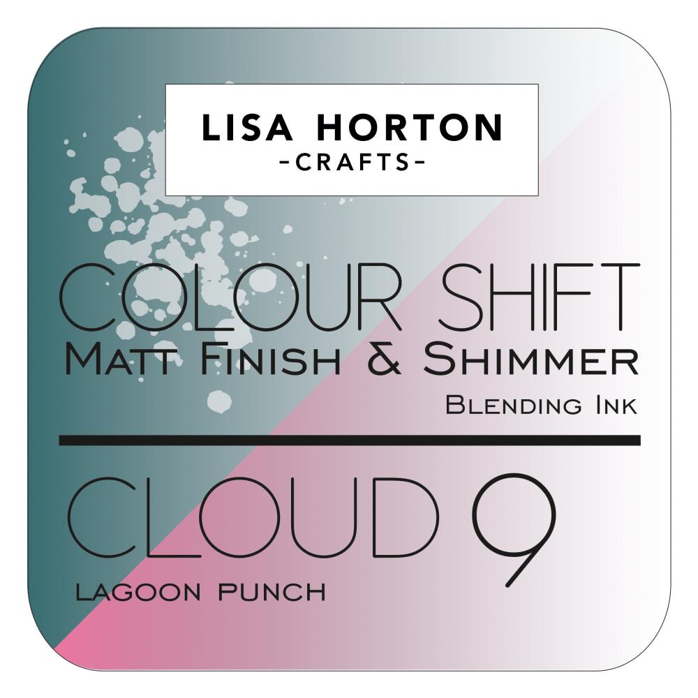 Lisa Horton Crafts Cloud 9 Color Shift Ink Pad - Lagoon Punch 