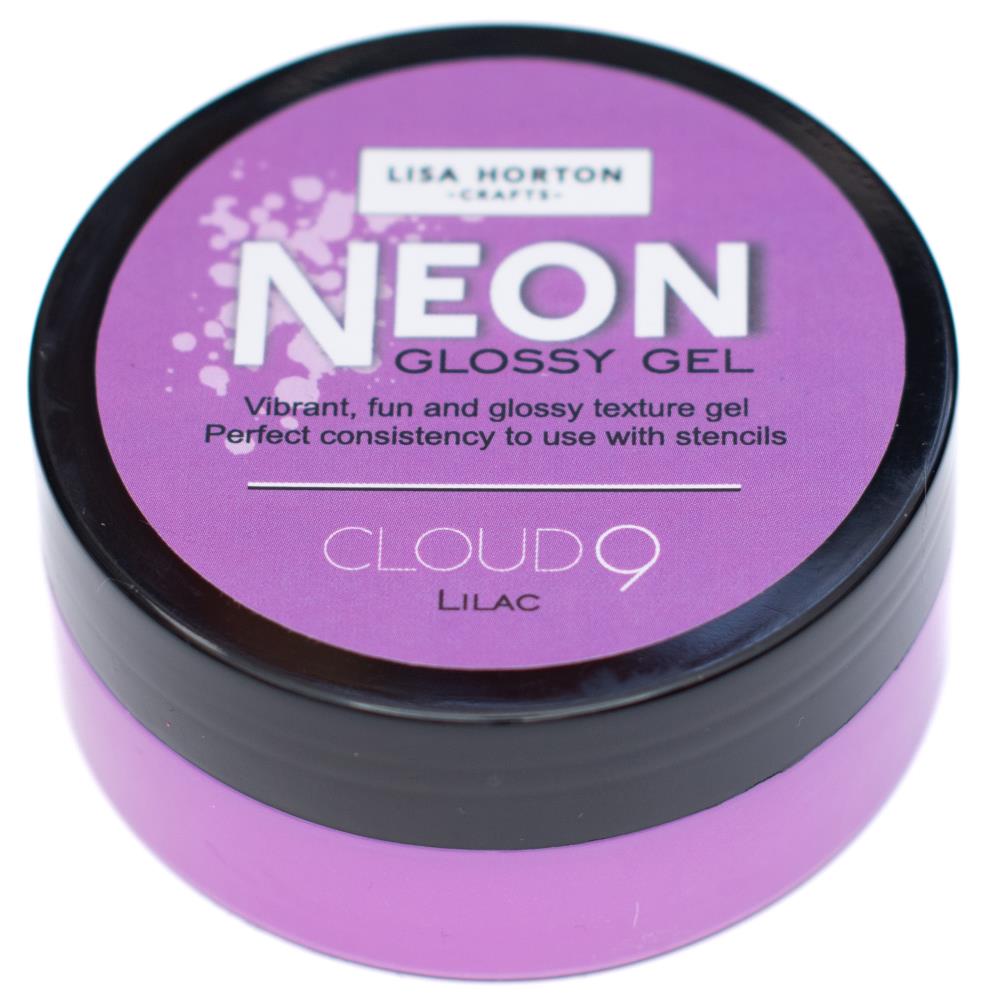 Lisa Horton Crafts Neon Glossy Gel - Lilac