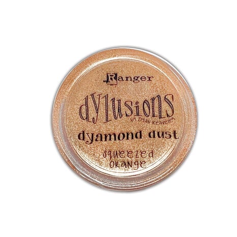 Ranger - Dyan Reaveley Dylusions Dyamond Dust Squeezed Orange 0.25 oz Ranger - Dyan Reaveley Dylusions Dyamond Dust Squeezed Orange 0.25 oz