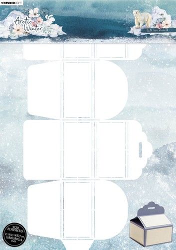 Studio Light Stencil Artic Winter nr.02