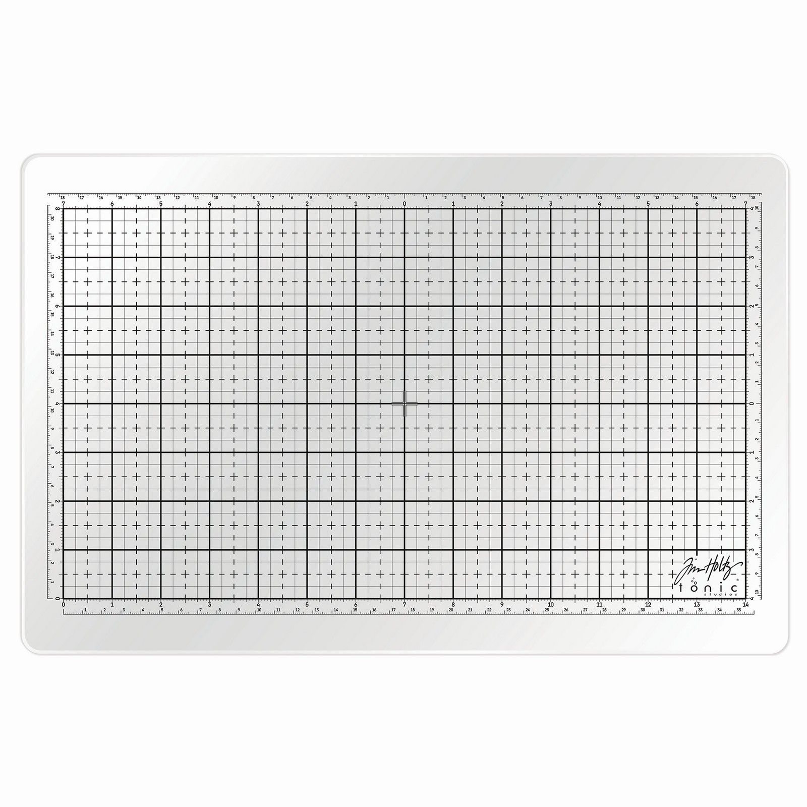 Tonic Studios • Tim Holtz Travel Glass Studio Mat White