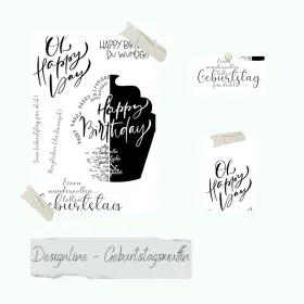 Creative Depot - Stempelset - Geburtstagsmuffin