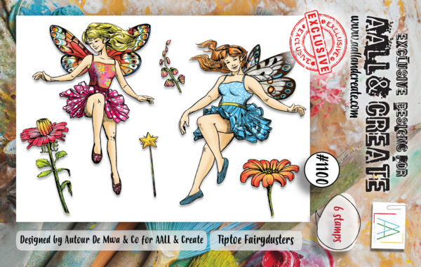 AALL & Create - Stamp Set A7 Tiptoe Fairydusters