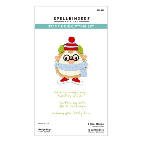 Spellbinders - Merry Mischief Clear Stamp & Die Set Hedge-Hugs