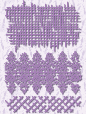 Dawn Bibby - Provencal Texture Fragments Die Dawn Bibby - Provencal Texture Fragments Die