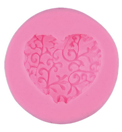 Silicone Mold - Heart with branches