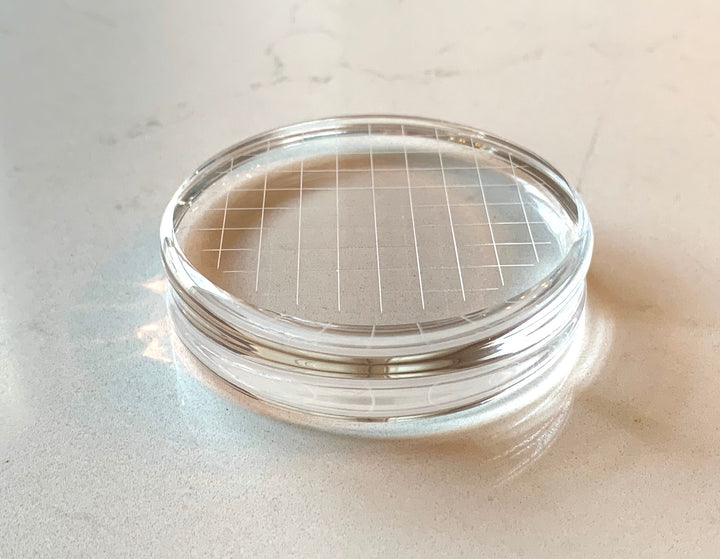 Gina K. - ACRYLIC BLOCK- Comfort Block- Round 2.75"