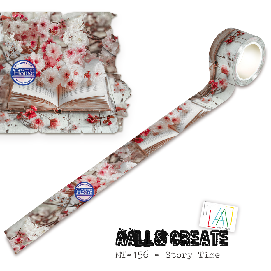 Craft Consortium - Story Ahead 25mm 10m Washi Tape Story Time by Autour De Mwa & Co