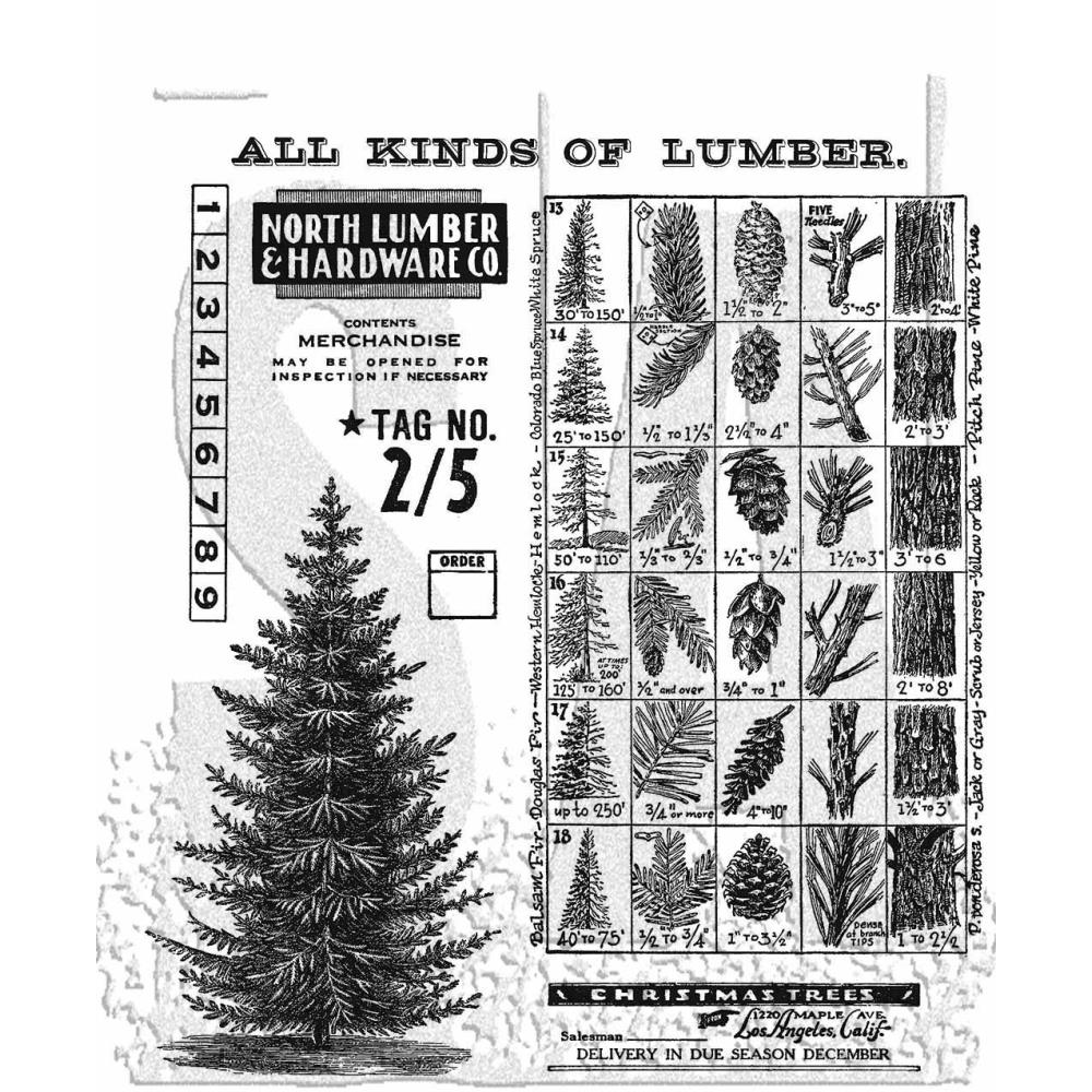 Tim Holtz - Winter Woodlands