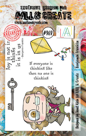 AALL and Create - Stamp Set A7 Benjamin Franklin
