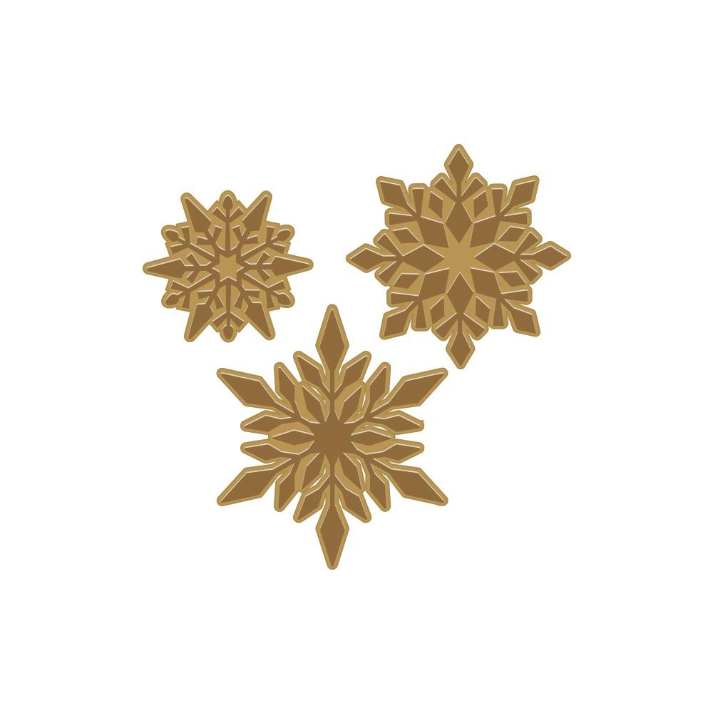 Hero Arts - Three Snowflakes  Hero Arts - Three Snowflakes