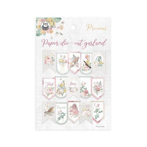 Piatek13 - Paper die cut garland Precious 15St