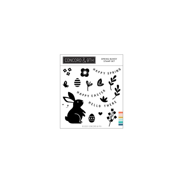 Concord & 9th -  Spring Bunny Stamp Set