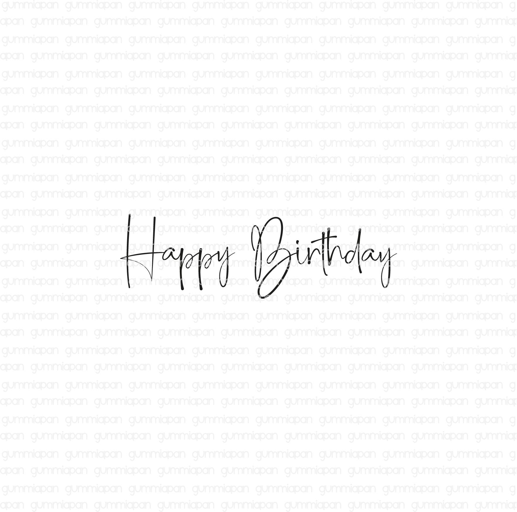 Gummiapan -  Happy Birthday 