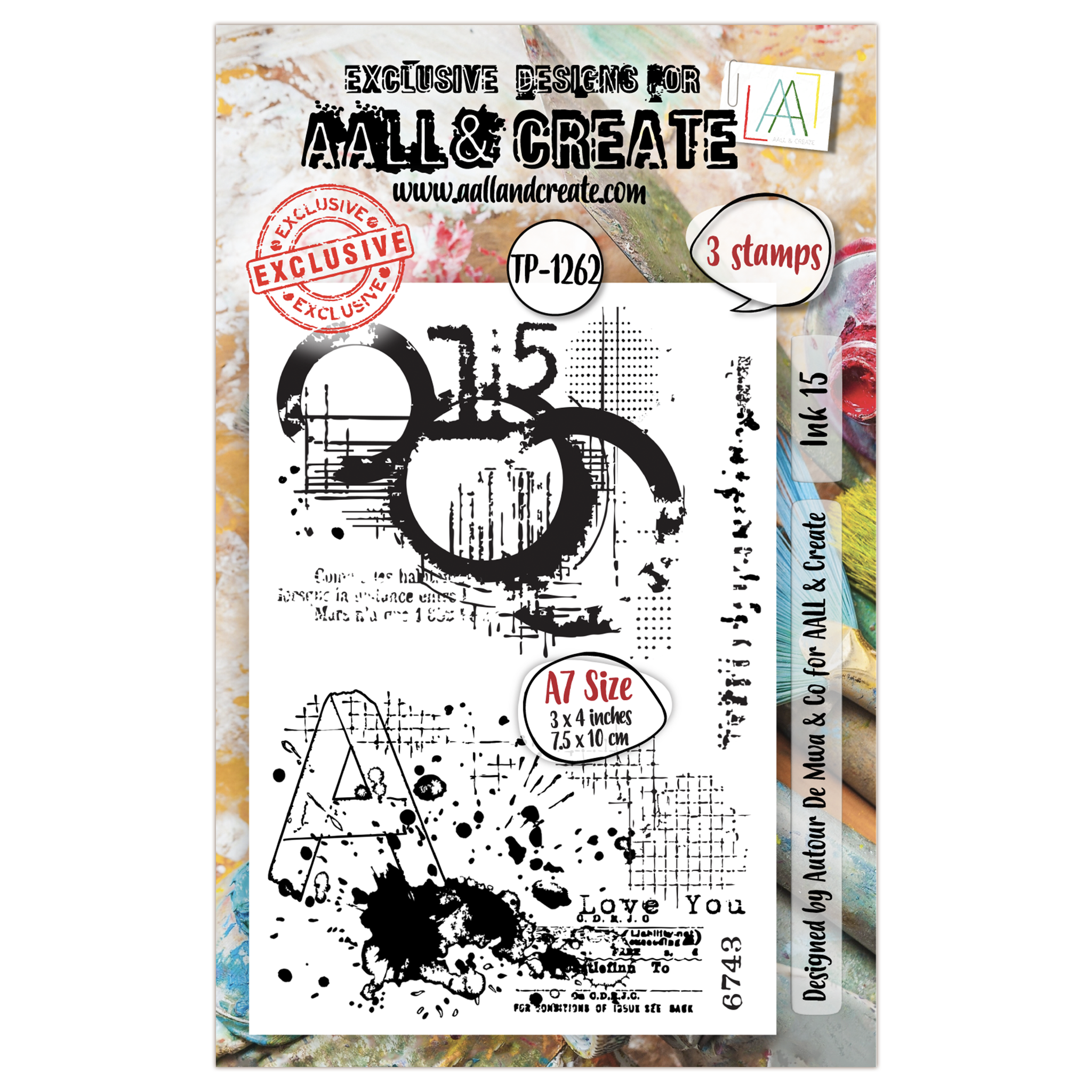 AALL and Create -A7 Stamp Set - Ink 15