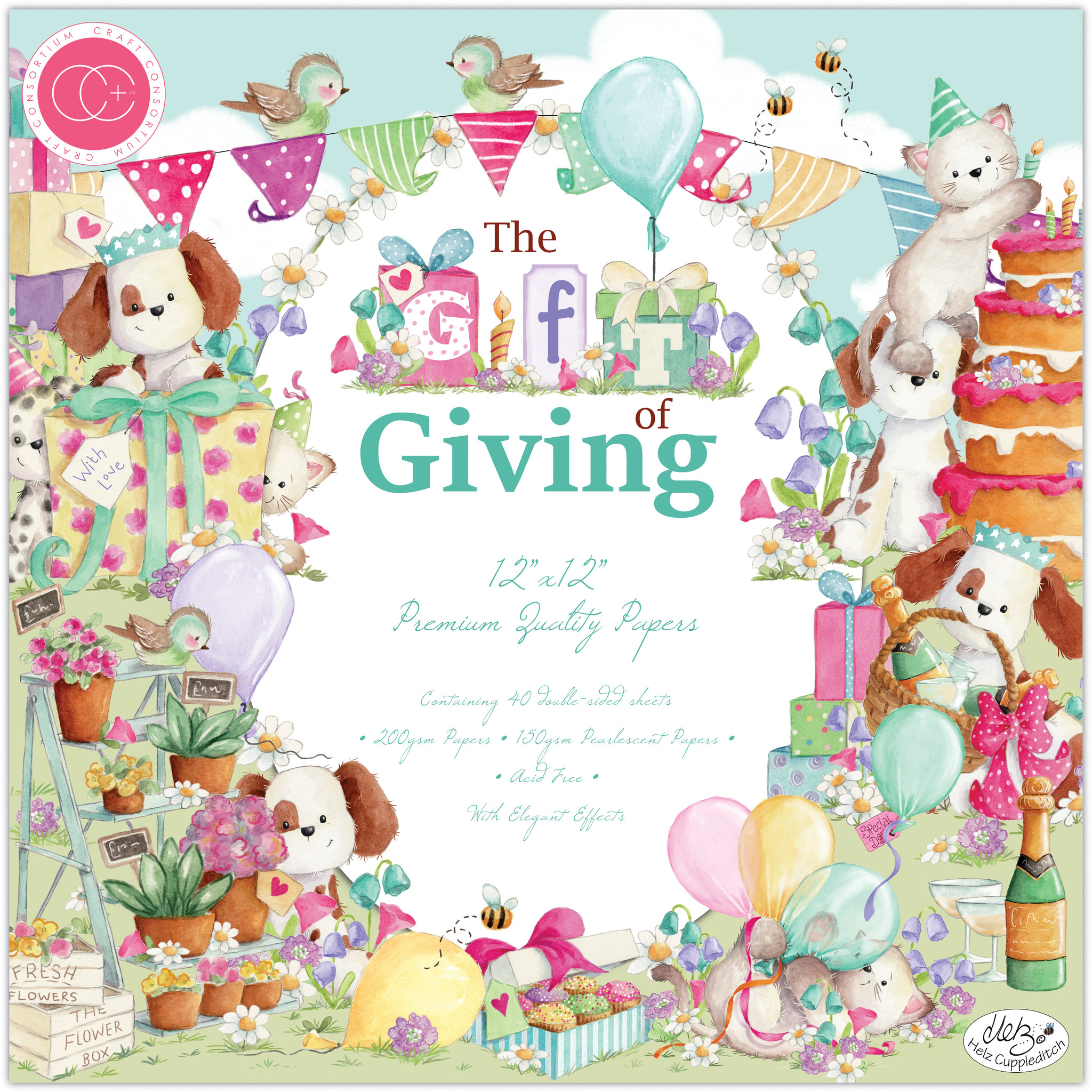 craft-consortium-the-gift-of-giving-12x12-inch-pap craft-consortium-the-gift-of-giving-12x12-inch-pap