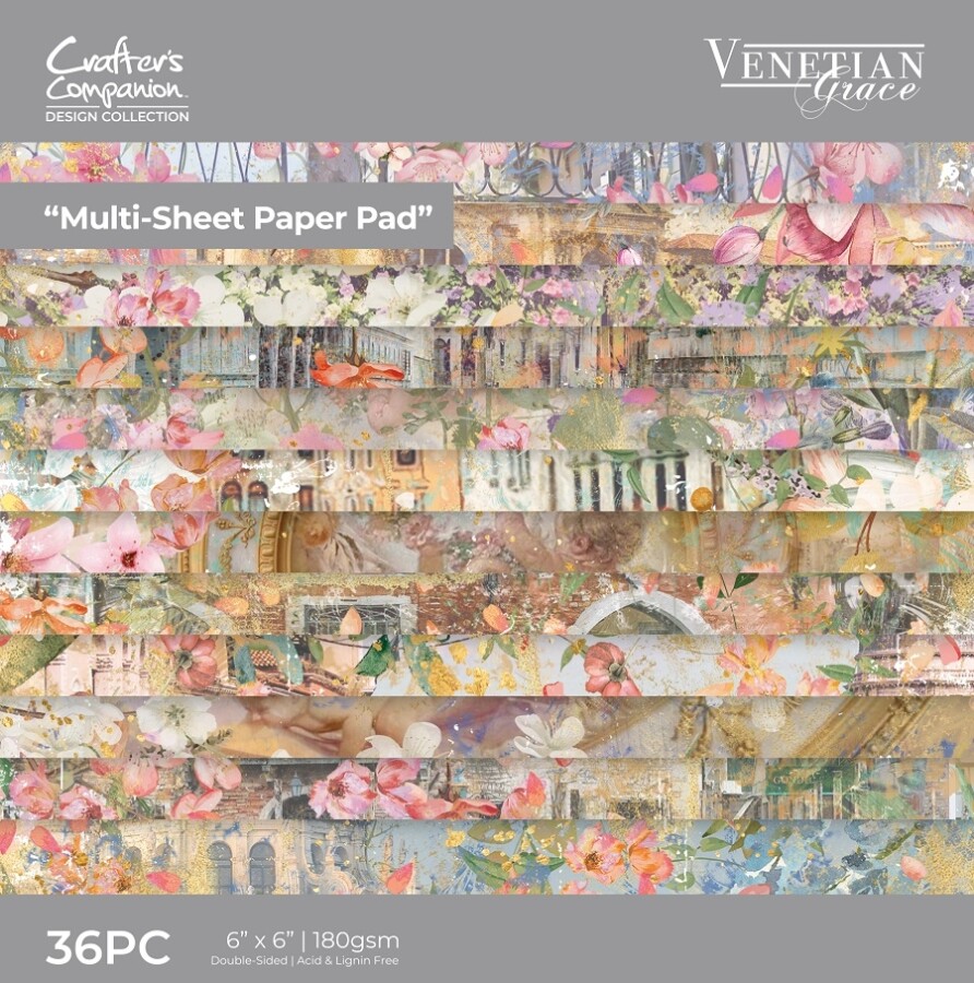 Nature's Garden - Venetian Grace - Paperpad 15x15 cm
