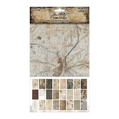 Idea-ology - Tim Holtz Halloween Backdrops Idea-ology - Tim Holtz Halloween Backdrops