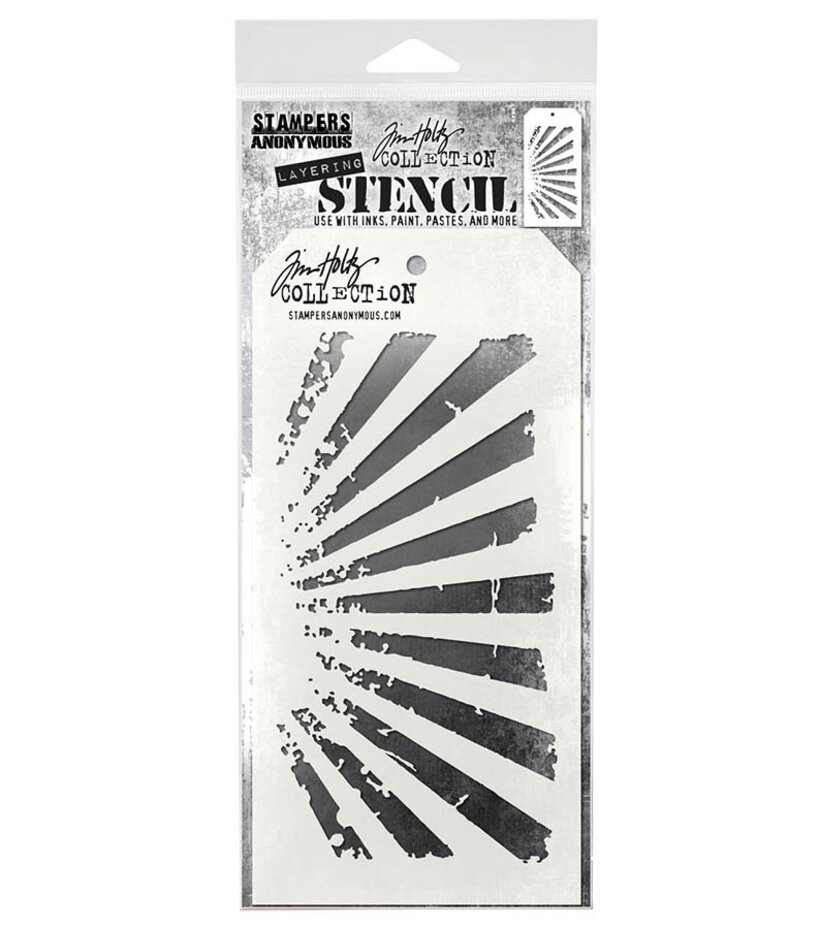 Stampers Anonymous - Rays Tim Holtz Layering Stencil