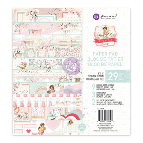 prima-marketing-love-notes-8x8-inch-paper-pad-9993