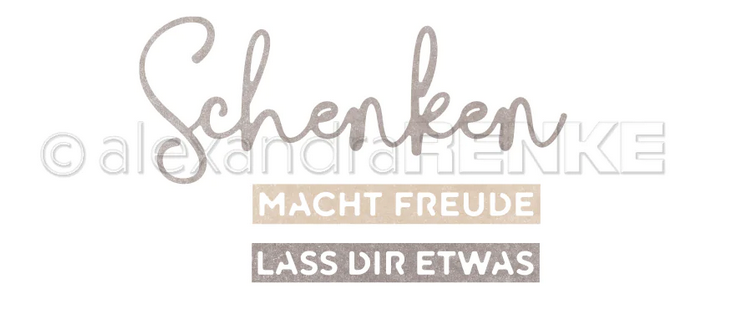 Alexandra Renke - Die 'Schenken macht Freude'