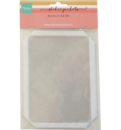 Marianne Design - Shaker pockets - 5 pcs A6 Marianne Design - Shaker pockets - 5 pcs A6