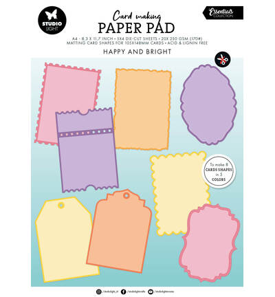 Studio Light - Happy and bright Essentials - 20 sheets nr. 28