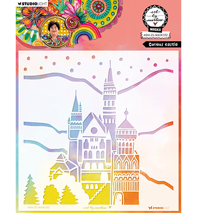 Curious castle Art by Marlene nr.332