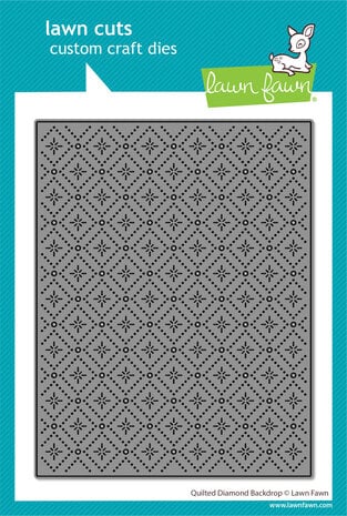 Lawn Cuts - Quilted Diamond Backdrop Lawn Cuts Dies Lawn Cuts - Quilted Diamond Backdrop Lawn Cuts Dies