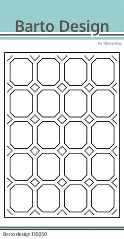 Barto Design Dies "A6 Background - Stripes" Barto Design Dies "A6 Background - Stripes"