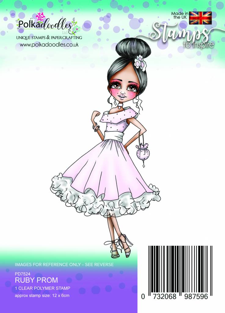polkadoodles-ruby-prom-clear-stamp-pd7524 polkadoodles-ruby-prom-clear-stamp-pd7524
