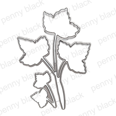 Penny Black - LETTING GO CUT OUT ( METAL DIE) Penny Black - LETTING GO CUT OUT ( METAL DIE)